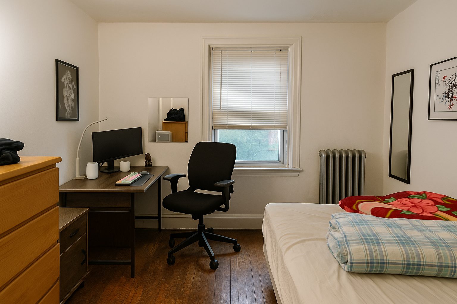 419 Vine St bedroom - Lehigh student housing South Bethlehem PA