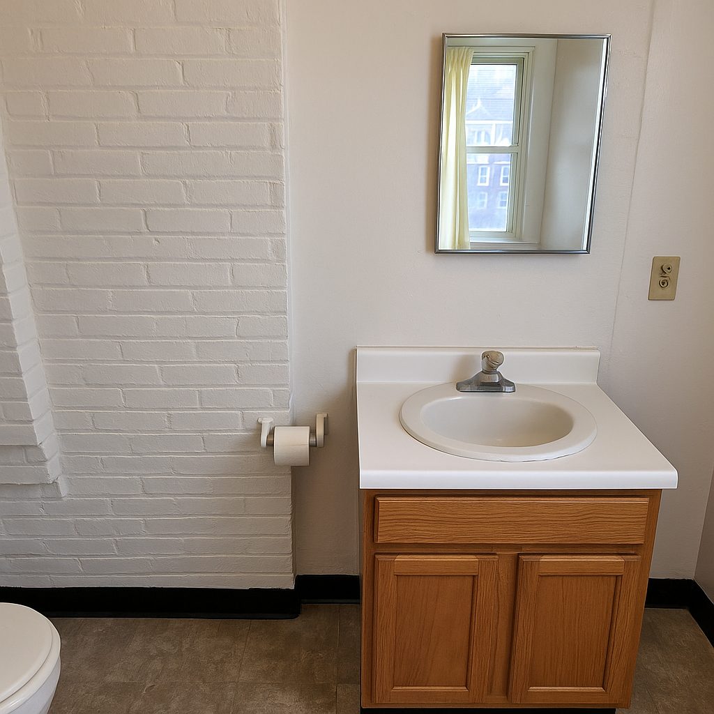 536 Montclair Ave bathroom - Lehigh student housing South Bethlehem PA
